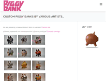 Tablet Screenshot of piggybank.es
